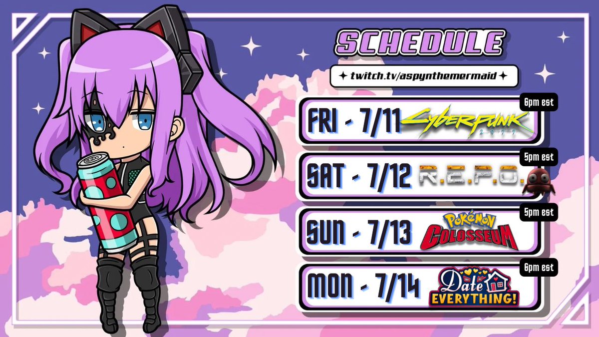 • stream schedule •

FIRST TIME REPO WITH PALS! <a href="/RefereeClark/">Clark</a> <a href="/nikkittv_/">Nikki Marie</a> and my mods!

aiming to finish Pokemon before the evolution PPV!