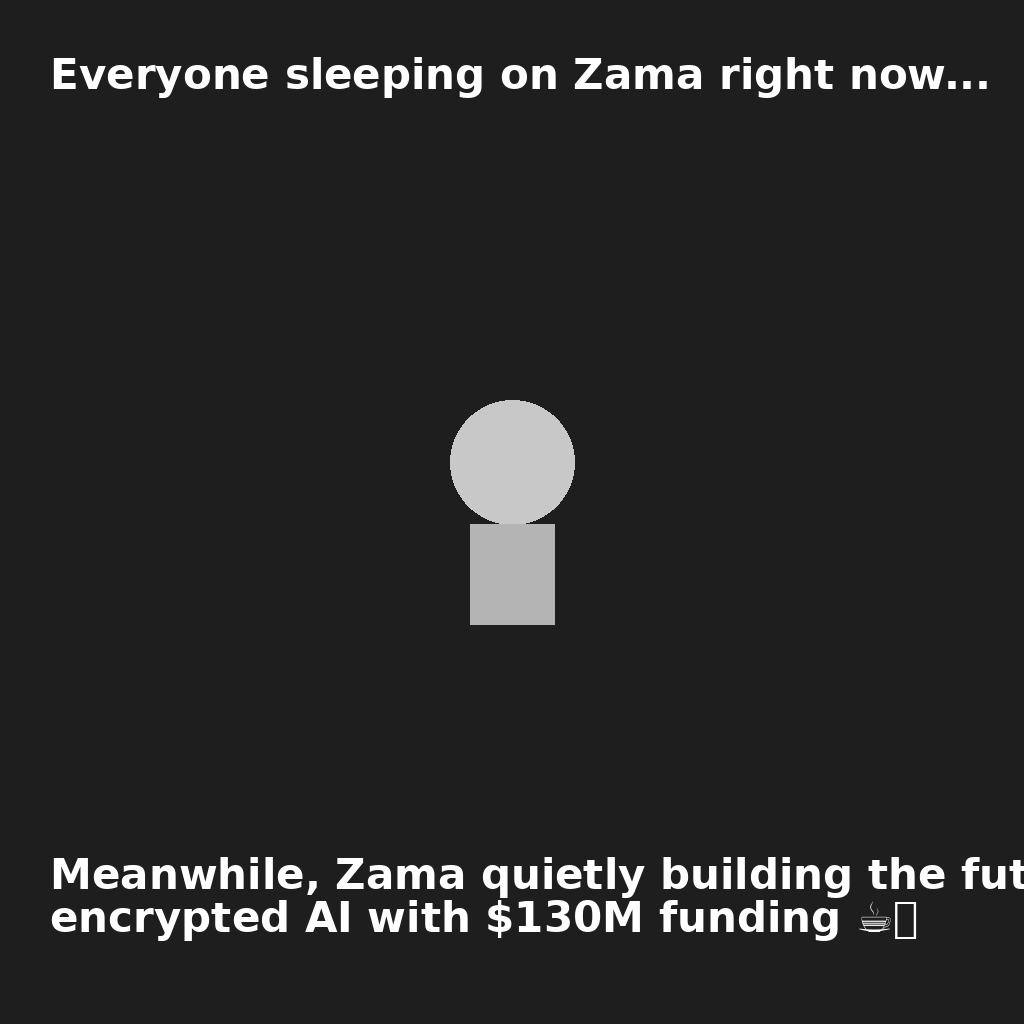 Everyone's sleeping on the biggest silent revolution in Web3...
Zama is not just building — they're redefining privacy.
$130M+ raised to bring encrypted AI to the blockchain.

🧠 Real ones know:
FHE ≠ hype. It’s the future.

#ZamaCreatorProgram
<a href="/zama_fhe/">Zama</a>