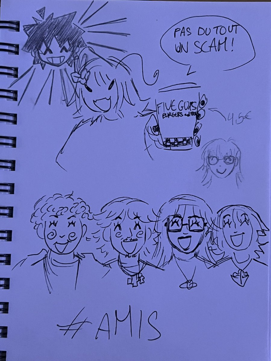 midnulle's tweet image. #amis 😢