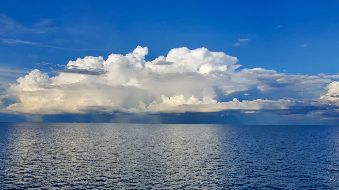 Gm with dad’s view 🌊