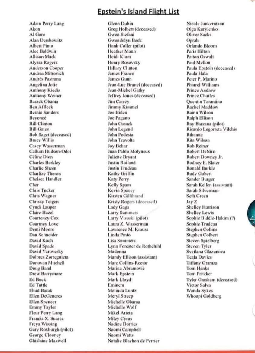 Fedup American πΊπ²πͺ (@fedup026) on Twitter photo <a href="/liz_churchill10/">Liz Churchill</a> HERE'S THE FLIGHT LIST. LET'S START BY SUBPOENAING ALL OF THESE PEOPLE TOMORROW. <a href="/liz_churchill10/">Liz Churchill</a> HERE'S THE FLIGHT LIST. LET'S START BY SUBPOENAING ALL OF THESE PEOPLE TOMORROW.