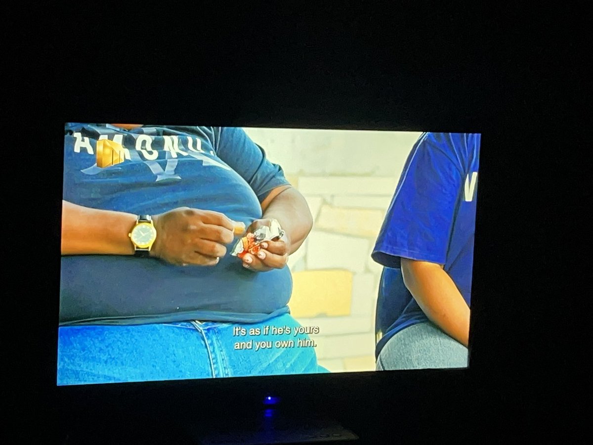 Tsekeleke is busy with his chocolate while Neo is telling him to start working on his body 😂 #LoseItOrLoseMe
