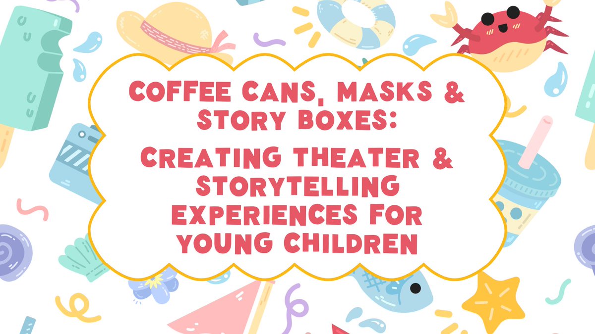 Coffee cans, masks, and story boxes! This summer, try these teaching artist-approved strategies with your children to boost their literacy and STEM skills and express their emotions through theater and storytelling strategies. Learn how → allaccess.wolftrap.org/2025/06/09/str… #STEAM #Literacy