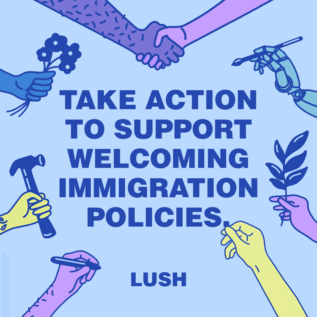 The LUSH - CCR “Neighbours” campaign has launched! We are incredibly excited by this partnership and creative campaign to counter the increasingly dangerous anti-immigrant rhetoric we are seeing in Canada and globally. Read our accompanying article here: lush.com/ca/en_ca/a/for…