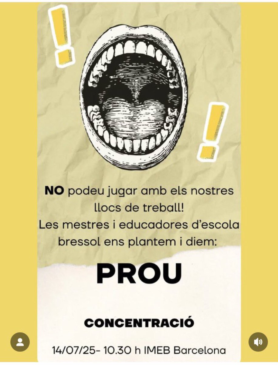 Des de <a href="/Junts_BCN/">Junts per Barcelona</a> hem expressat tot el nostre suport a les treballadores afectades i el reconeixement al col.lectiu de mestres i educadores de 0-3. Rebutgem frontalment aquesta manera de fer del govern Collboni i l’instem a dialogar i cercar solucions, no a crear nous problemes