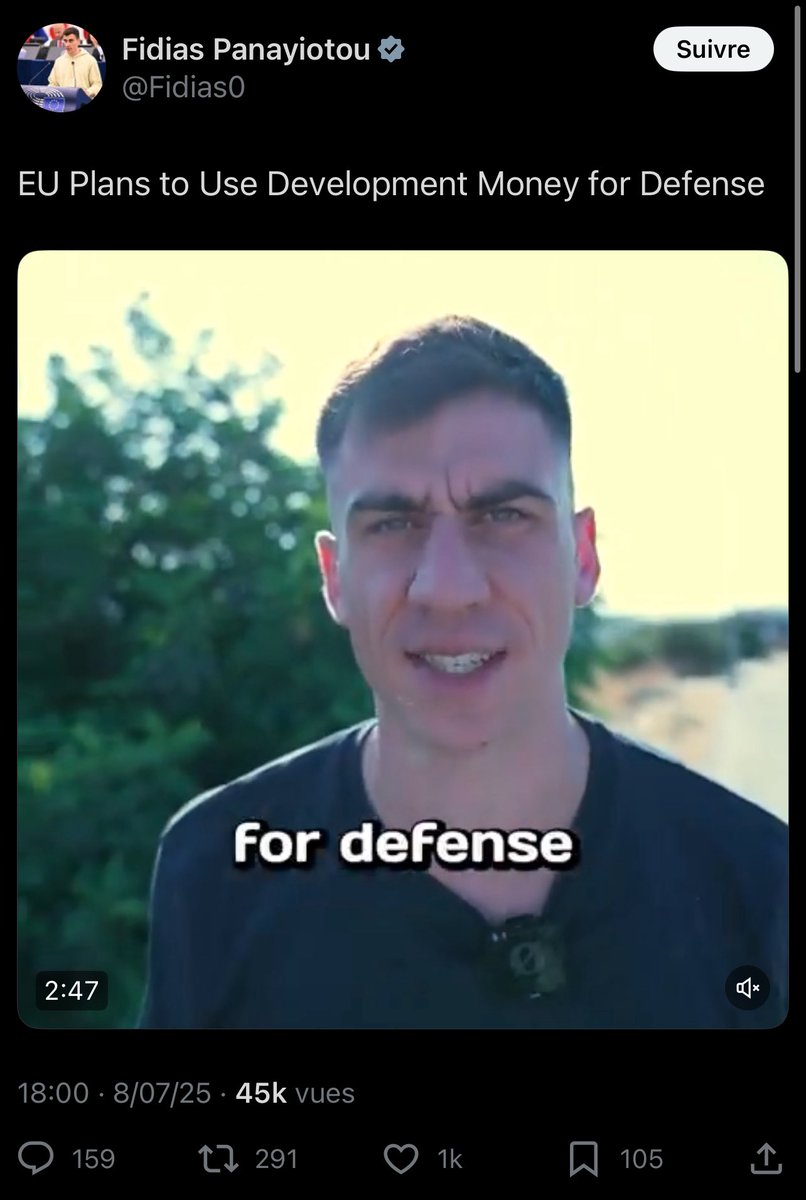 Oh look, pro-Russian fifth-columnist Fidias Panayiotou is raging on the internet about the fact that the European Union is actually getting its act together and finally funding its defence properly.

I wonder why the pro-Russian fifth-columnist Fidias would hate that?