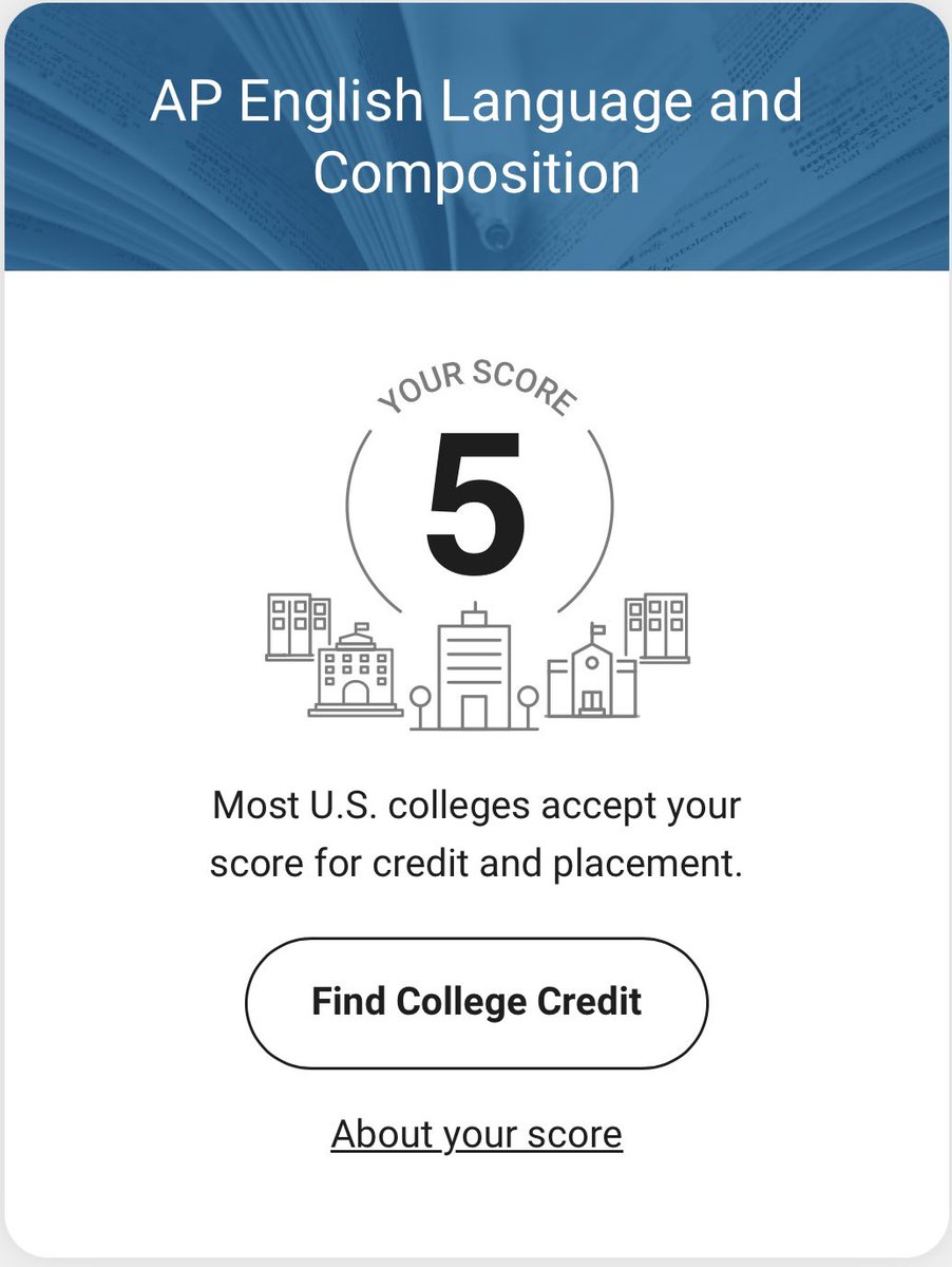 CamBickel76's tweet photo. Received my AP scores! https://t.co/jVByf2lOot