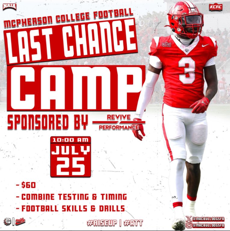 Thanks you <a href="/CoachLeppke/">Mitch Leppke</a> and <a href="/MikeGant99/">Mike Gant</a> for the Personal invite camp can’t wait to be there!