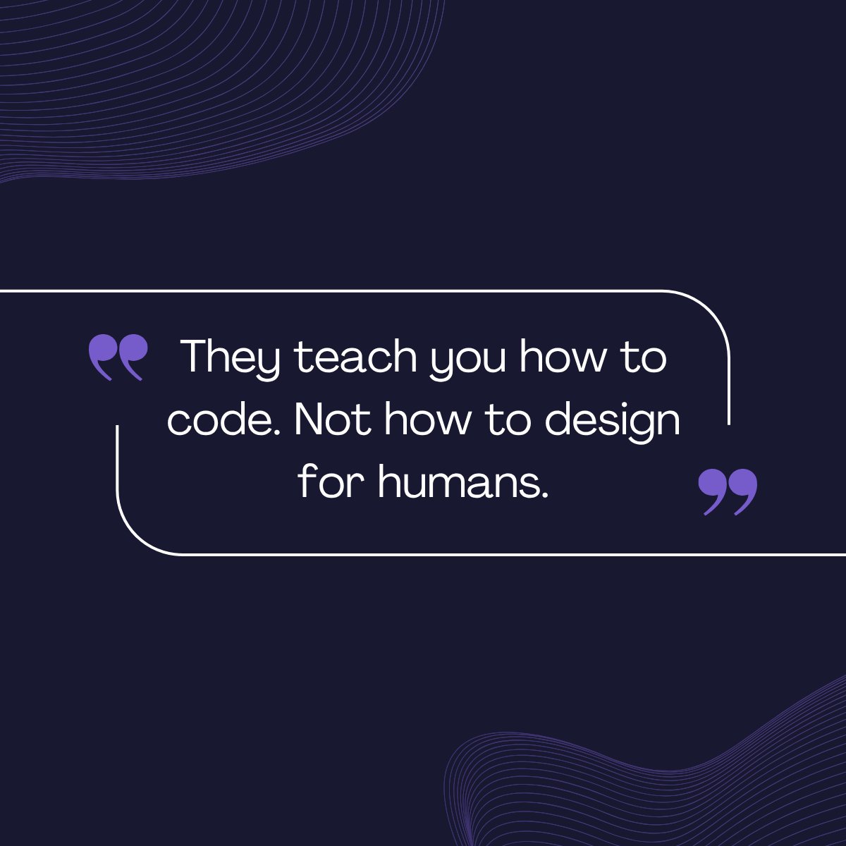 uiuxabid's tweet image. I started in code.
But code doesn’t fix user frustration.
It just executes it faster.
No one teaches you:
→ How to make users feel smart
→ How to map emotional flow
→ How to simplify without dumbing down
That’s what design is.
Code builds the tool.
Design gives it…