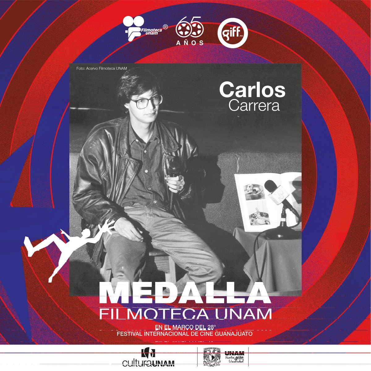Filmoteca UNAM (@filmotecaunam) on Twitter photo 💫Es un gusto anunciar que en el marco del 28 Festival Internacional de Cine de Guanajuato <a href="/giffmx/">Guanajuato Film Fest</a> #GIFF2025 entregaremos la Medalla #FilmotecaUNAM a la legendaria actriz Ana Martín y al director y cineasta Carlos Carrera.👏 💫Es un gusto anunciar que en el marco del 28 Festival Internacional de Cine de Guanajuato <a href="/giffmx/">Guanajuato Film Fest</a> #GIFF2025 entregaremos la Medalla #FilmotecaUNAM a la legendaria actriz Ana Martín y al director y cineasta Carlos Carrera.👏