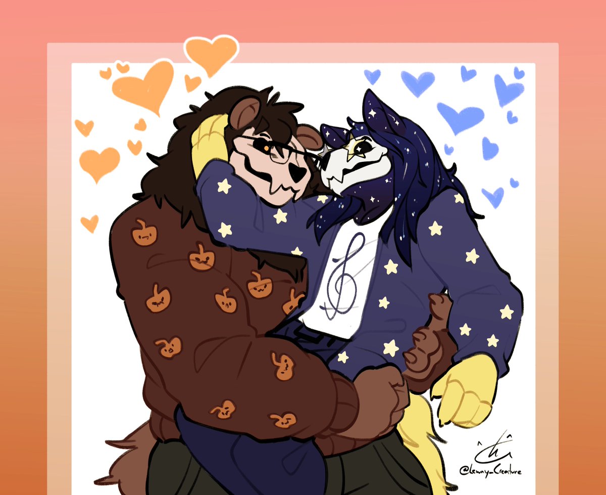 lewny_creature's tweet image. Artwork made for @mukramoyrtskay and @cosmoStellati0n !!
Thanks a lot!