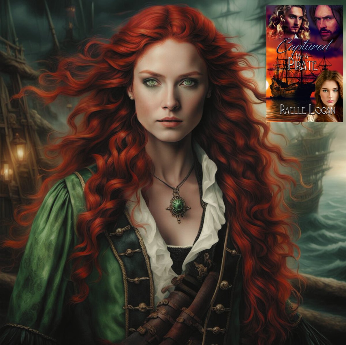 Pirate Captain Blake Morvane may have kidnapped her for revenge, but Gillian Lancaster is not about to let him frighten her regardless of his brutal threats, she will not submit to him - has Blake finally met his match? #romance #PirateBooks #booklovers #SwoonWorthy
