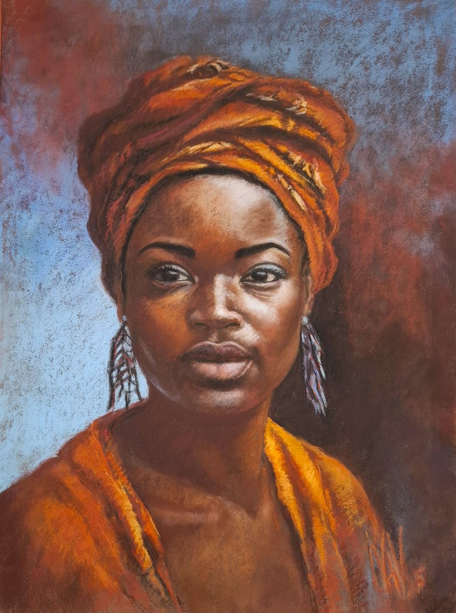 martenvisser's tweet image. Portret door Esther Visser Pastel (30x40cm).
(Opdrachten welkom.)