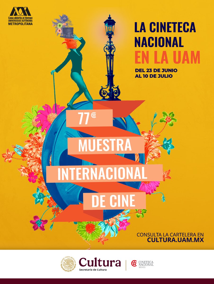 Comunidad UAM, la programación de la Cineteca Nacional llega a tu unidad académica. 🎬 Consulta el calendario y disfruta de una buena cinta de la 77ª Muestra Internacional de Cine

🗓️ Hasta julio 10
ℹ️ Más información: t.ly/kjwMZ

#SoyUAM #Cineteca #Cine #Cultura