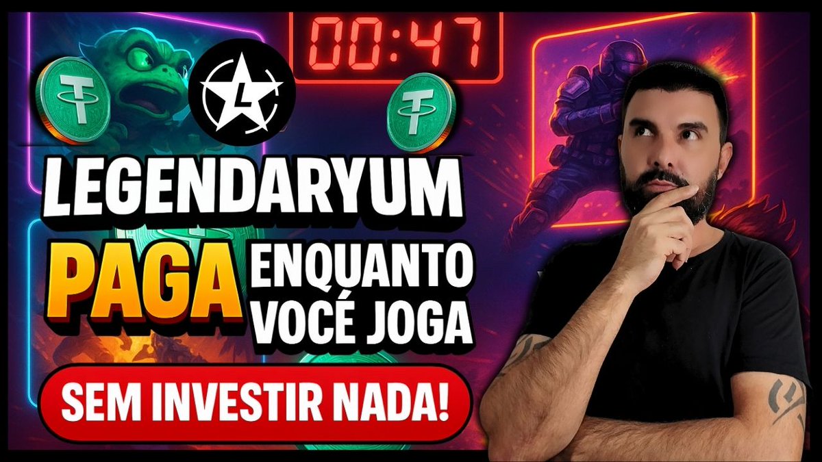 rsweb313396's tweet image. 🚨 PRÉ-VENDA ABERTA!
Jogue de graça na LEGENDARYUM e ganhe USDT, NFTs e o token $GTP! 🎮💰
🔥 Token em presale por apenas $0,02
+5% de bônus pra quem comprar agora!
👉 youtube.com/watch?v=Z7U5oq…
#Legendaryum #GTP #PlayToEarn #CriptoGrátis #Web3Games #PréVenda #CryptoNews