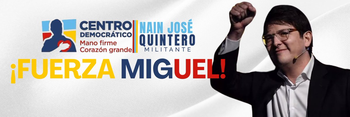 NainQuinteroV's tweet image. HOY MIGUEL CUMPLE 31 DIAS LUCHANDO POR SU VIDA, SEGUIMOS ORANDO POR SU PRONTA RECUPERACIÓN Y QUE SU EVOLUCIÓN MEDICA SIGA SIENDO ALENTADORA.
COMO MILITANTE DEL @CeDemocratico REITERO MI MÁS SOLIDARIO APOYO Y RESPALDO A MIGUEL, SU ESPOSA, HIJOS Y FAMILIA. #FuerzaMiguel 🙏🏻🙌🏻🇨🇴