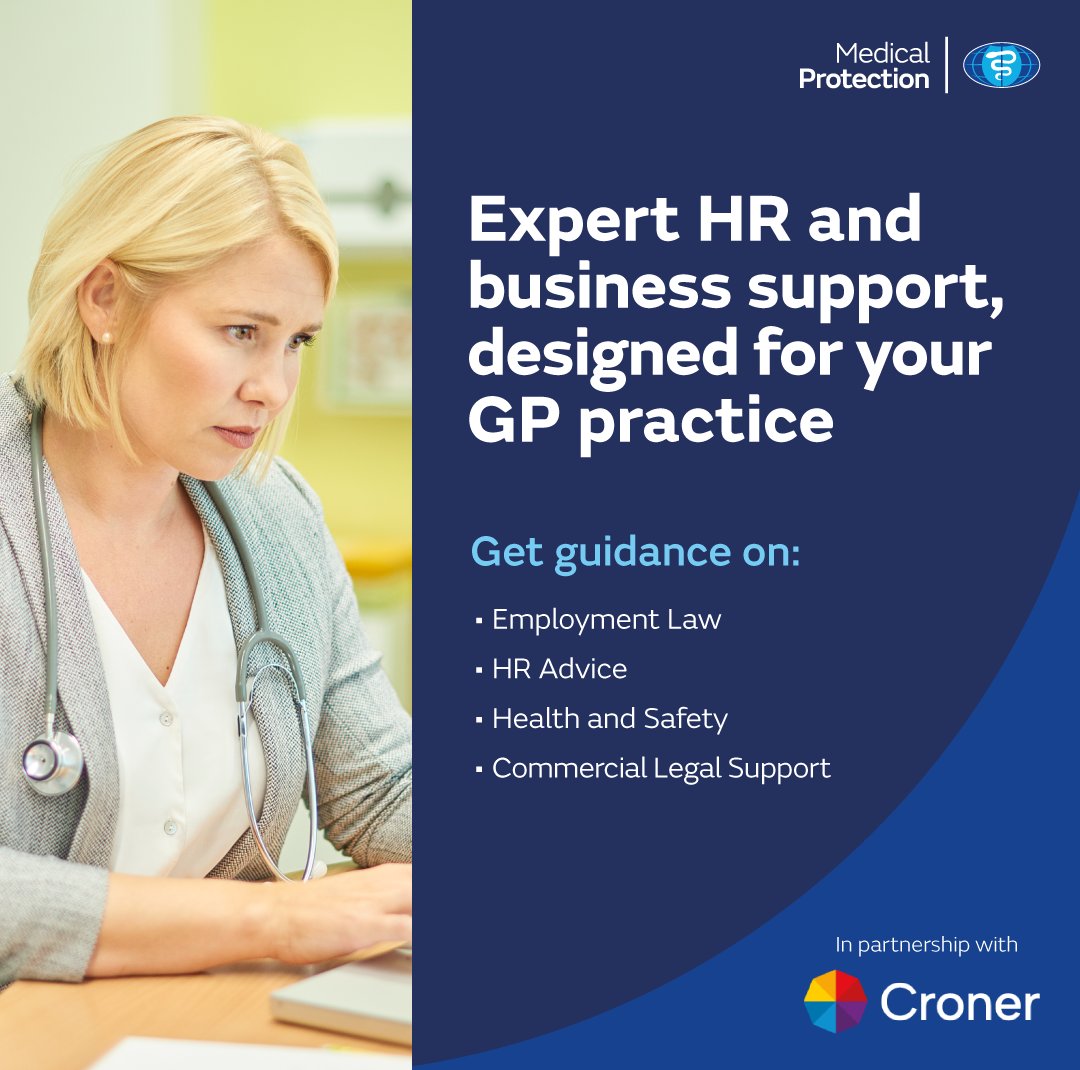 🛠️ As a Medical Protection member, you now have exclusive access to our new HR &amp; H&amp;S portal - in partnership with Croner.

✅ Employment law
✅ Policy templates
✅ Expert resources at your fingertips

Log in now 👉 bit.ly/3GvTGP7 

#MedicalProtection #Croner #HR