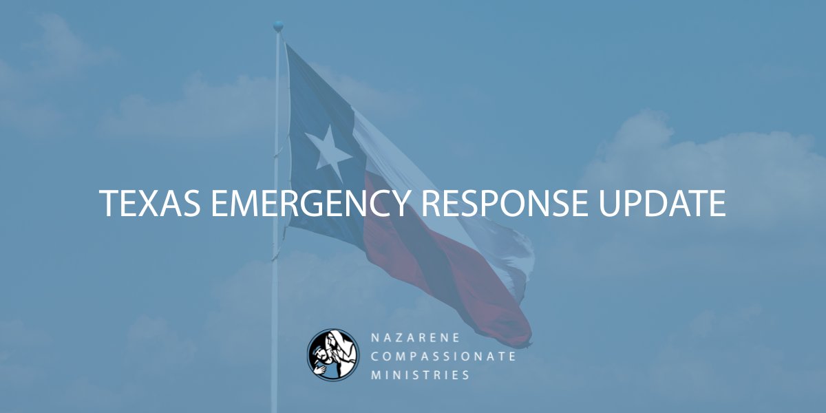 Nazarene Compassionate Ministries (@nazcompassion) on Twitter photo We are heartbroken by the loss of life caused by the recent flooding in Texas. NCM is actively supporting <a href="/ConvoyofHope/">Convoy of Hope</a> and other partner organizations that are responding to the crisis.
Donations can be made to the NCM Emergency Relief Fund at ncm.org/relief. We are heartbroken by the loss of life caused by the recent flooding in Texas. NCM is actively supporting <a href="/ConvoyofHope/">Convoy of Hope</a> and other partner organizations that are responding to the crisis.
Donations can be made to the NCM Emergency Relief Fund at ncm.org/relief.