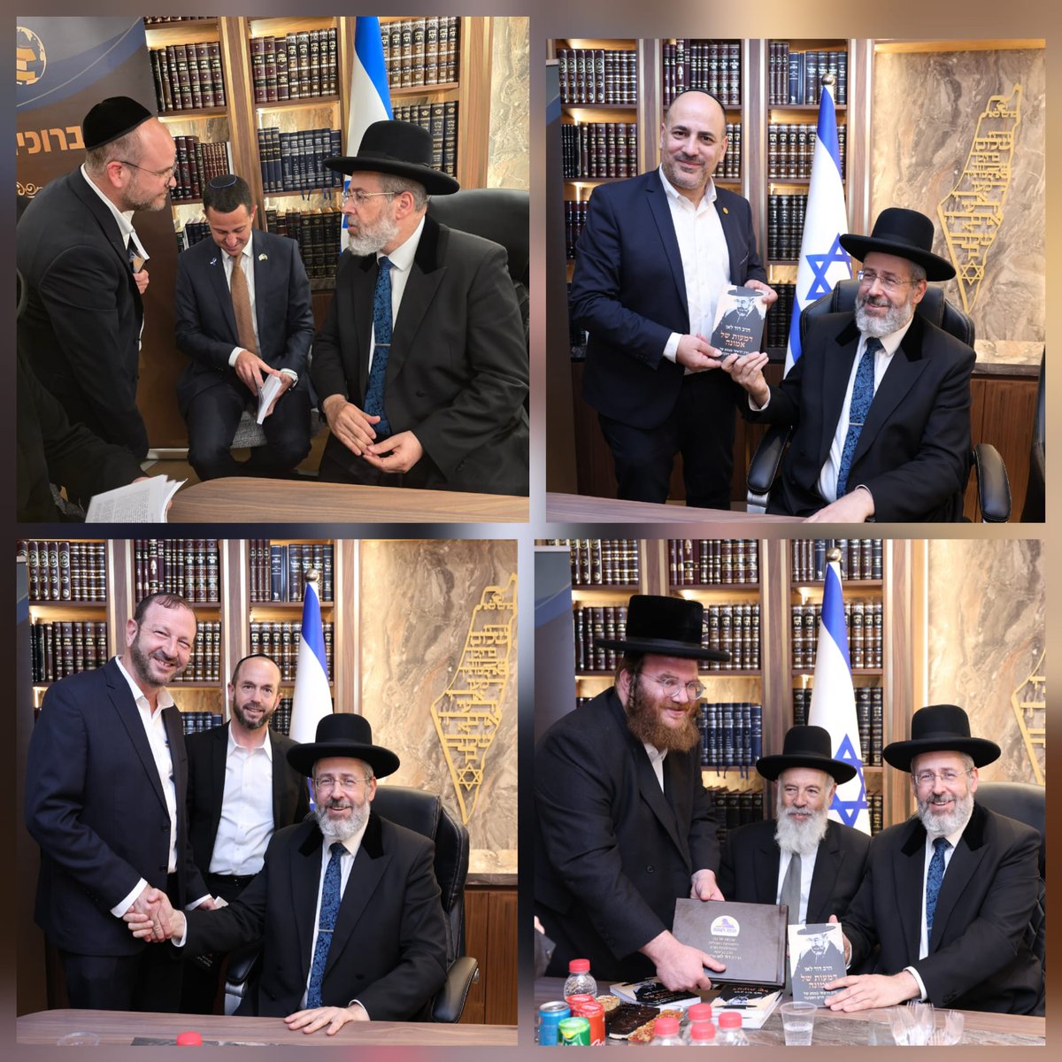 y9000000000's tweet image. להוקיר ולהודות: אלי פולק (איחוד הצלה ) משה כהן (יד שרה) דיוד ויטמן (בלב אחד) מנדי קעניג (מנוחה וישועה) ברוך ליברמן ואיציק לבל (חברים לרפואה) בחנוכת "מרכז לאו" בראשות הרב הראשי הגאון הרב דוד לאו. באו לברך ולהודות לרב בשם הארגונים על כל הליווי והדרכה של הרב.
צילום: יעקב כהן