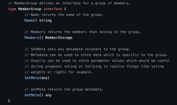 7/ CommonDAO now supports member groups

This feature allows CommonDAO users to more easily group the members of their DAOs into arbitrary sets. This could be used to add roles or tiers to members in the DAO.

<a href="/jeronimoalbi/">Jerónimo Albi ⚛️</a> with another CommonDAO contribution 🎉