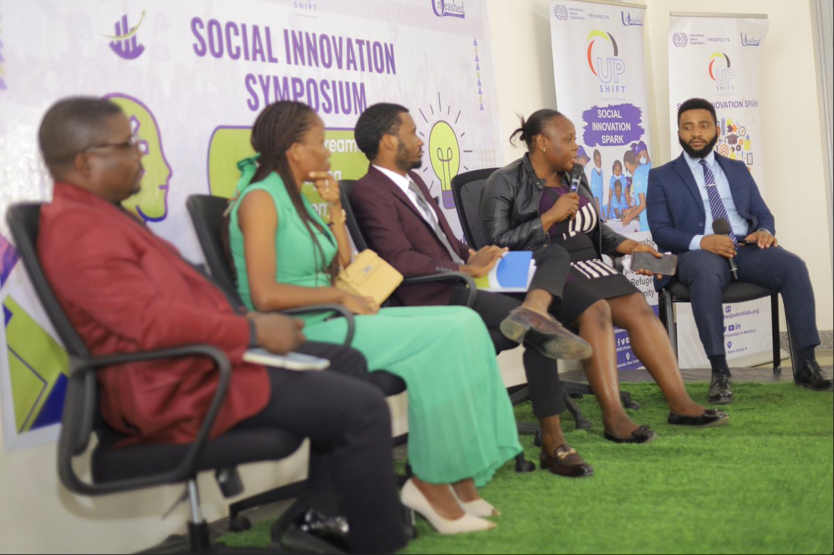 _UnleashedUG's tweet image. "🌟 Inspiring Day! Today, our Social Innovation Symposium brought together 3⃣0⃣0⃣ #youth from #i_Upshift program! Panels tackled mindset topics & innovators shared experiences.
Social interactions & peer learning can trigger ripple effects on youth mindset & economic development.