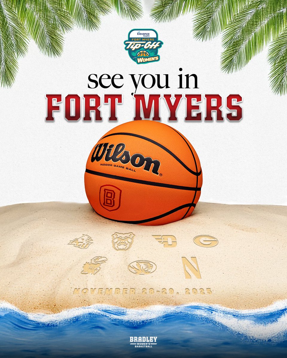 The field is 𝙎𝙀𝙏. 

See you in Ft. Myers this Thanksgiving🌴👋