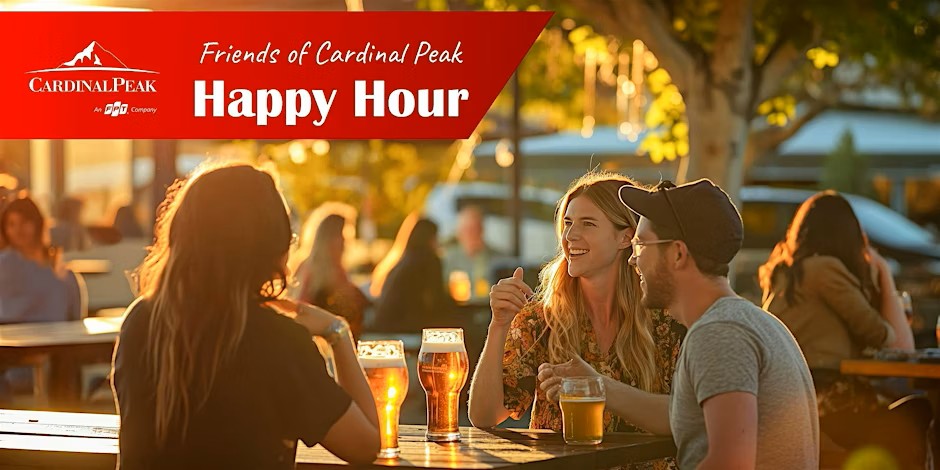 Join Us for a "Friends of Cardinal Peak" Happy Hour!

We're excited to invite you to a relaxed evening of good company and conversation!

📆  July 17, 2025 | 5 PM - 7 PM MDT
📌 Sanitas Brewing Company, Lafayette

🎟️ RSVP: loom.ly/Yb604LI

#ColoradoTech  #LafayetteCO