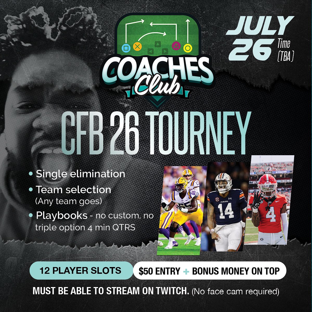 AND. HERE. WE. GO! Tap in with me mane!! 2nd go round and it’s about to be better! #CoachesClub