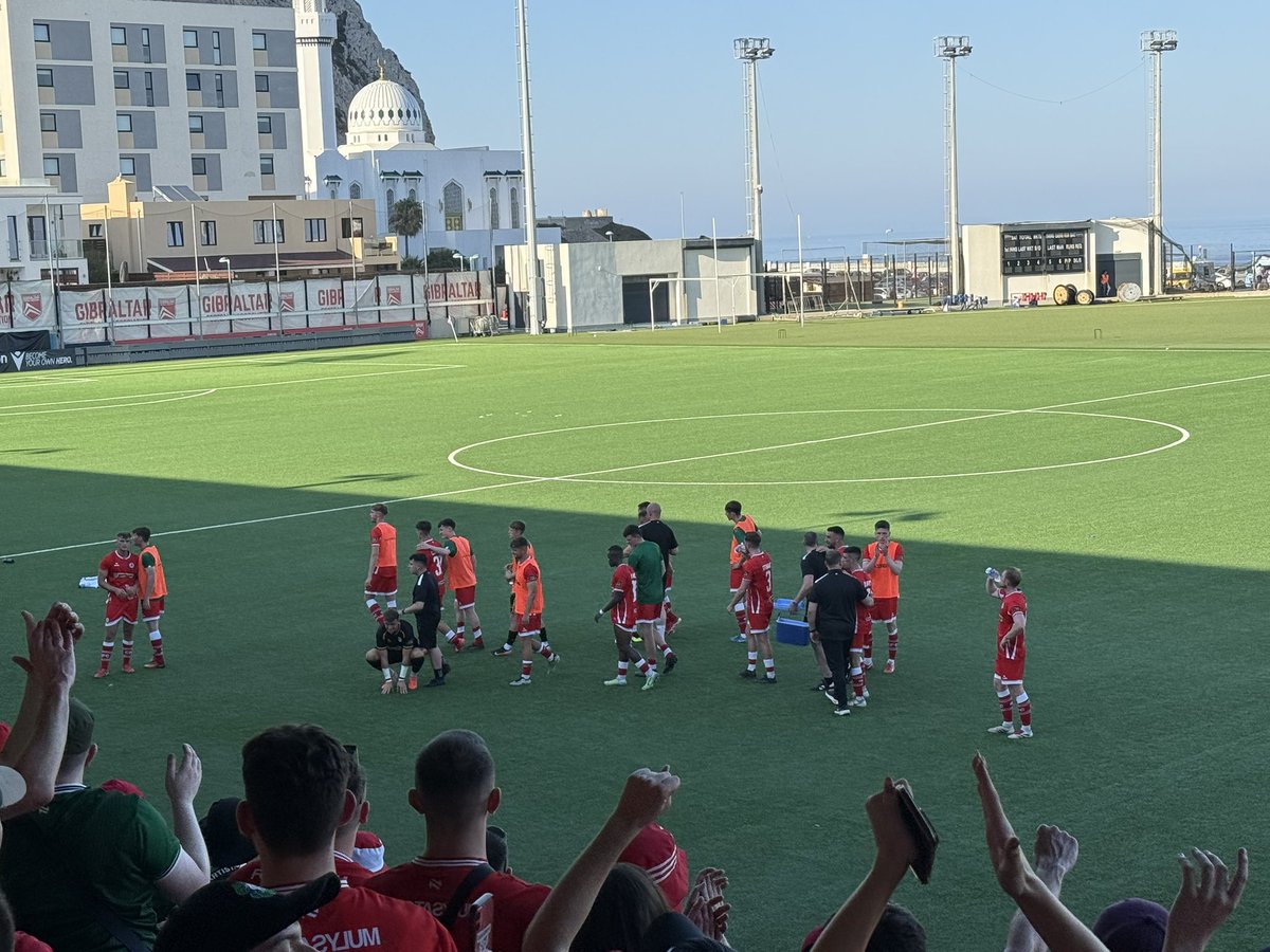 davmacfc's tweet image. Gibraltar European cricket reds