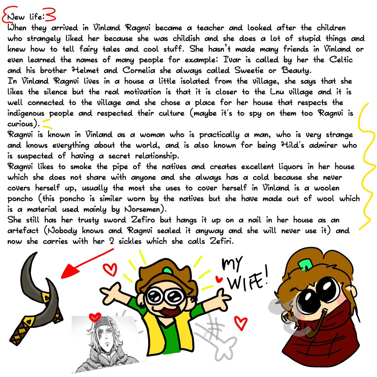 CapraiViol12376's tweet image. Ragnvi folder all the info about my oc of vinland saga are here. #OC #VINLAND_SAGA
For any questions requested anonymous:miao-miao-miao.straw.page