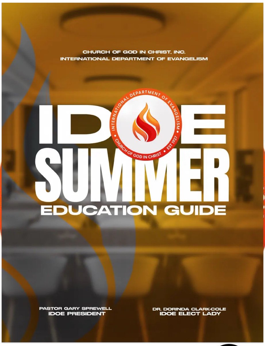 COGIC IDOE tweet media