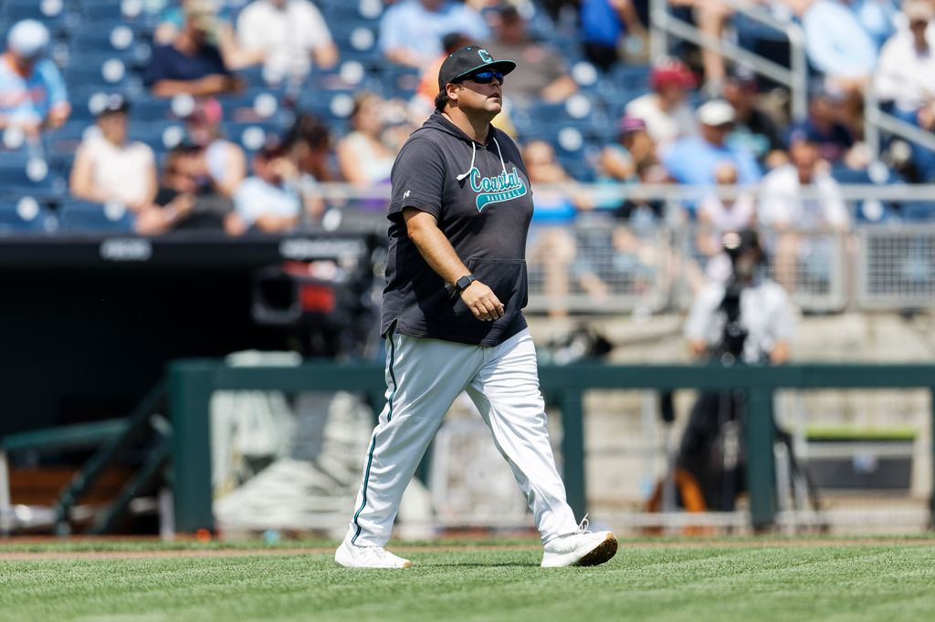 D1Baseball (@d1baseball) on Twitter photo β... he changed the culture in a lot of ways, and this has turned out to be one of the best pitching staffs in the country. It starts with him."
For his work leading <a href="/CoastalBaseball/">Coastal Carolina Baseball</a> to the CWS finals, Matt Williams is the 2025 D1Baseball Assistant Coach of the Year. β... he changed the culture in a lot of ways, and this has turned out to be one of the best pitching staffs in the country. It starts with him."
For his work leading <a href="/CoastalBaseball/">Coastal Carolina Baseball</a> to the CWS finals, Matt Williams is the 2025 D1Baseball Assistant Coach of the Year.