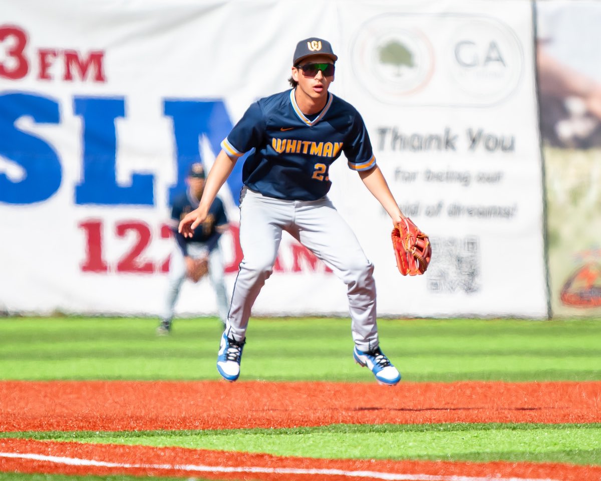 Did you know that nearly 40% of our current roster attended a Whitman Baseball camp during their recruiting process?

Good news for you, our 2025 Prospect Camp is less than 1️⃣ month away! Visit whitmanbaseballcamps.com to get signed up today! #GoWhitman #ClimbWithTheBlues🏔️