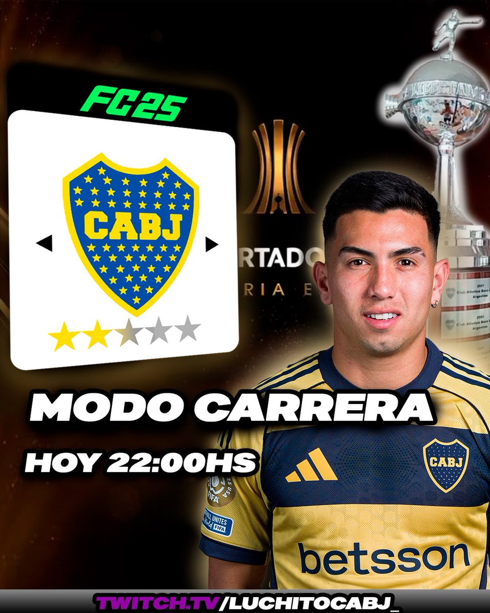 HOY A LAS 22:00HS MODO CARRERA 

twitch.tv/luchitocabj_

twitch.tv/luchitocabj_

twitch.tv/luchitocabj_