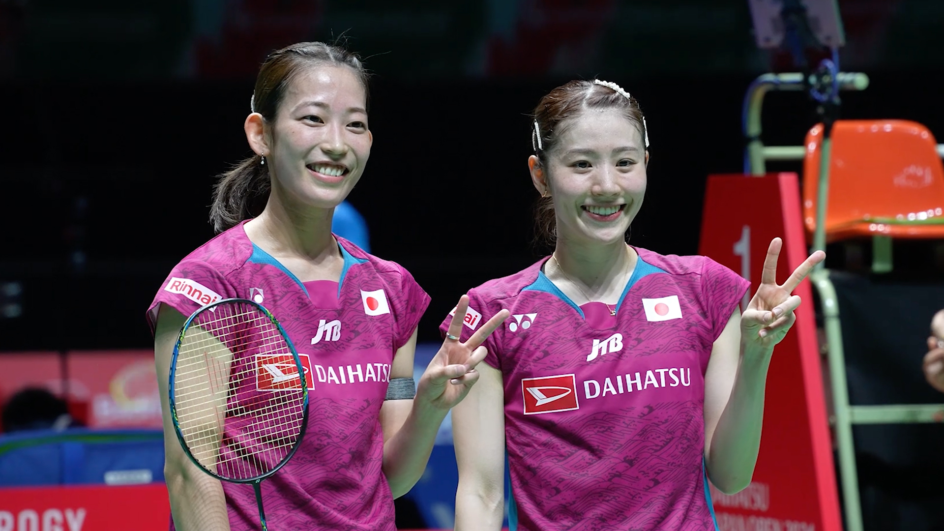 志田千陽　松山奈未 ダイハツJAPANオープン2025　限定品 🏸🏸 ダイハツジャパンオープン2025の激闘をハイライトで！ 今