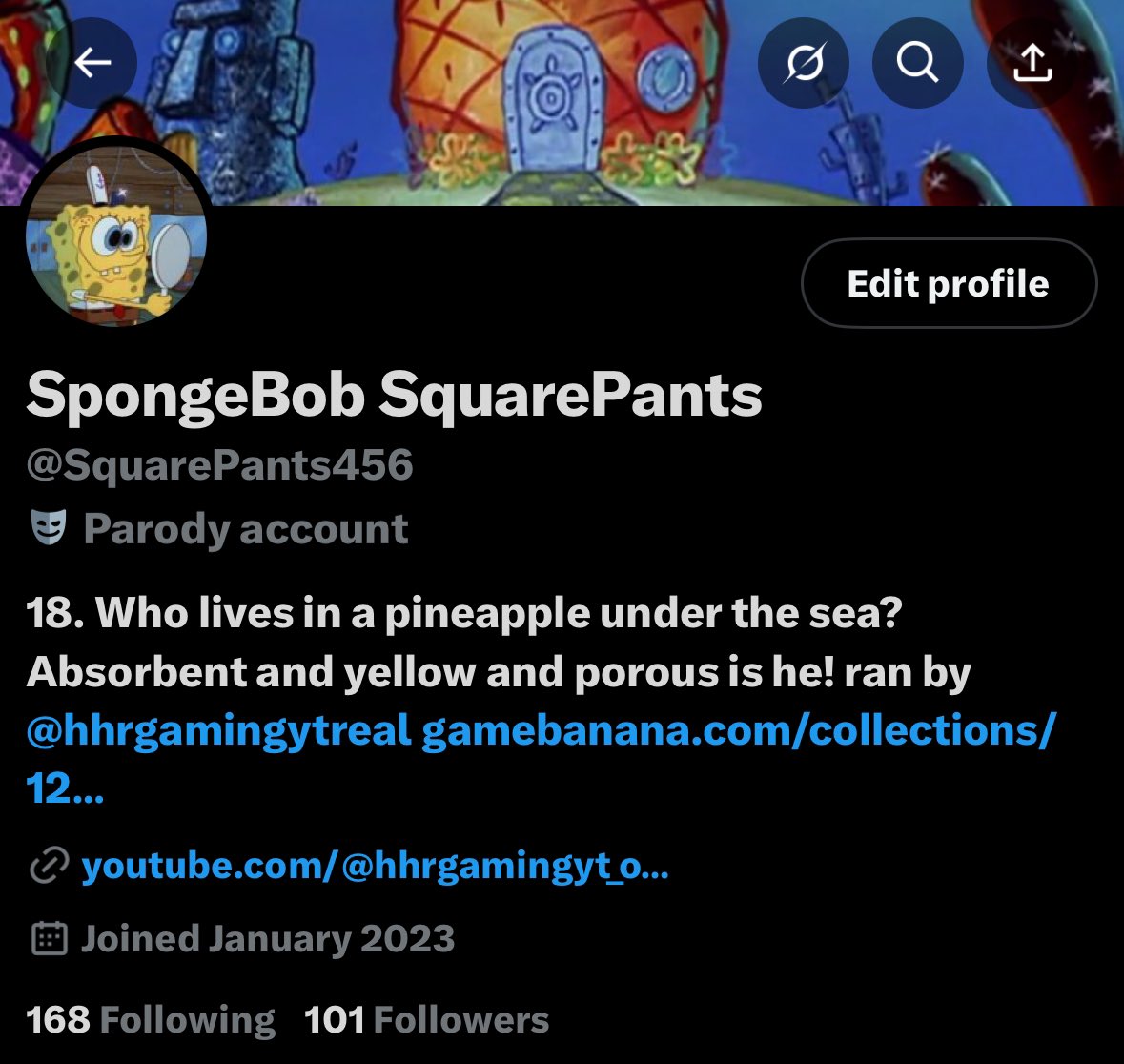 Patrick Star tweet media