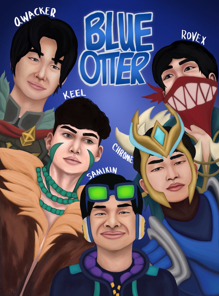 Blue Otter (@blueottergg) on Twitter photo Introducing the 2025 NACL Split 2 Blue Otter team!
Top: <a href="/QwackerLoL/">Michael</a>
Jungle: <a href="/RyanPKeel/">Ryan Keel</a>
Mid: <a href="/Samikintw/">Samikin</a>
ADC: <a href="/Airren01/">aaron</a>
Support: <a href="/rovexlol/">rovex</a>
HC: <a href="/dionrraylol/">João Pedro Barbosa</a>
AC: <a href="/ThinUnclePhil/">ThinUnclePhil</a>
Analyst: <a href="/makrysNA/">Long</a>
TM: <a href="/moonbugvt/">momo もも ⭐🐇 bunny vtuber</a>
#RompStomp | <a href="/watchNACL/">NACL</a> Introducing the 2025 NACL Split 2 Blue Otter team!
Top: <a href="/QwackerLoL/">Michael</a>
Jungle: <a href="/RyanPKeel/">Ryan Keel</a>
Mid: <a href="/Samikintw/">Samikin</a>
ADC: <a href="/Airren01/">aaron</a>
Support: <a href="/rovexlol/">rovex</a>
HC: <a href="/dionrraylol/">João Pedro Barbosa</a>
AC: <a href="/ThinUnclePhil/">ThinUnclePhil</a>
Analyst: <a href="/makrysNA/">Long</a>
TM: <a href="/moonbugvt/">momo もも ⭐🐇 bunny vtuber</a>
#RompStomp | <a href="/watchNACL/">NACL</a>