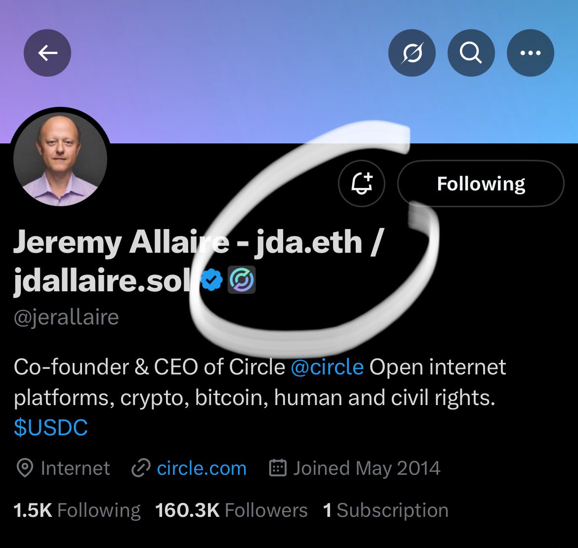 999club.eth 🕊 (@zswrld999) on Twitter photo Co-founder & CEO <a href="/jerallaire/">Jeremy Allaire - jda.eth / jdallaire.sol</a> of <a href="/circle/">Circle</a> rocking his 3L #ENS
prob somETHing. <a href="/ensdomains/">ens.eth</a>
<a href="/jerallaire/">Jeremy Allaire - jda.eth / jdallaire.sol</a> congrats on IPO 📈 $CRCL Co-founder & CEO <a href="/jerallaire/">Jeremy Allaire - jda.eth / jdallaire.sol</a> of <a href="/circle/">Circle</a> rocking his 3L #ENS
prob somETHing. <a href="/ensdomains/">ens.eth</a>
<a href="/jerallaire/">Jeremy Allaire - jda.eth / jdallaire.sol</a> congrats on IPO 📈 $CRCL
