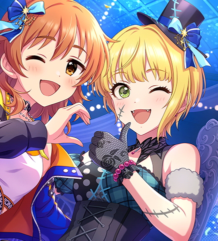 _reddybluestuff's tweet photo. checking on new deresute official freddy art and as always she is my beautiful goofy queen, no notes https://t.co/CWti7dDrpq