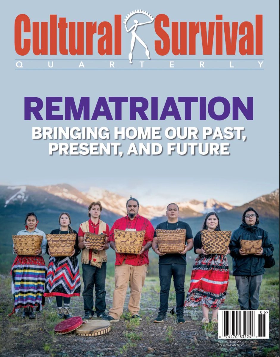 CSORG's tweet photo. Support Indigenous resistance and resurgence by reading and donating to our #CSQ magazine. Our latest issue is dedicated to the many powerful experiences of #Rematriation. #LandBack #IndigenousRights #IndigenousPeoples
Find it here: https://t.co/GBTEC2LqF7 https://t.co/faBHfTFp9r