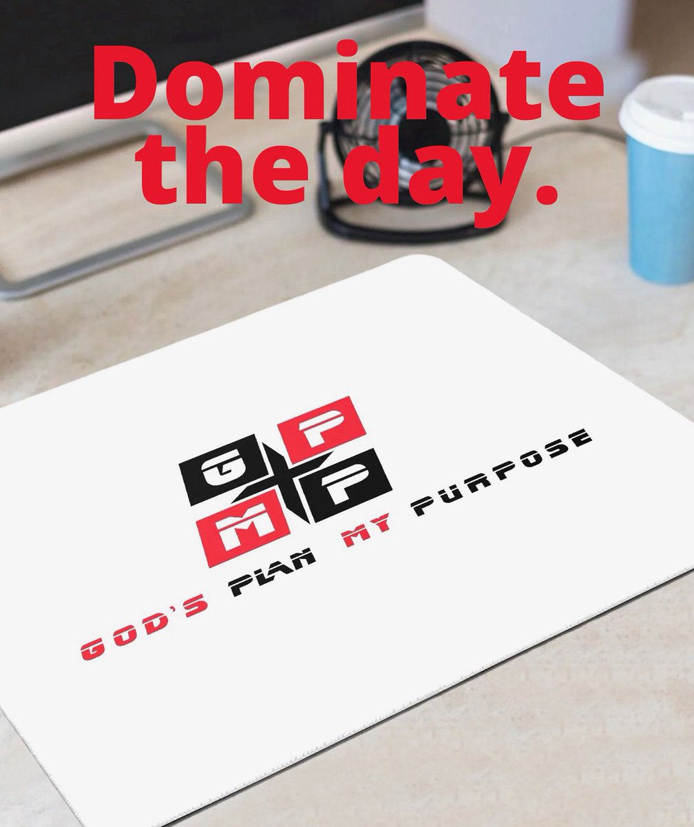🔥💯👊🙏 The GP:MP Premium White Mouse Pad is designed to bring both style and purpose to your workspace or gaming station. 

Get one today!

godsplanmypurpose.com/products/gpmp-…