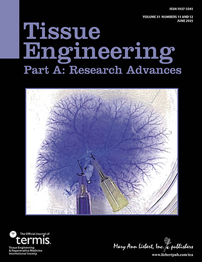 Check out the June 2025 issue of Tissue Engineering Part A: Research Articles!

Check out the issue here: liebertpub.com/toc/tea/31/11-…