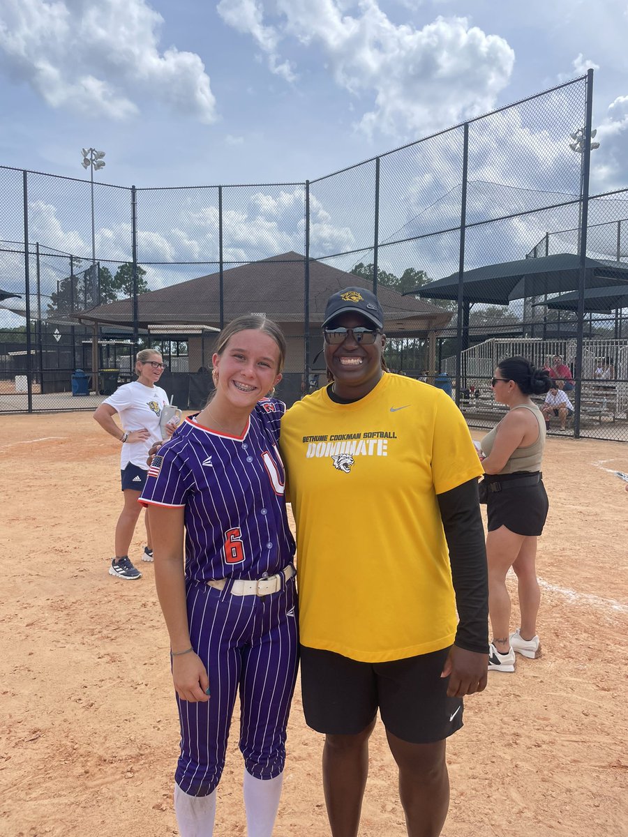 Addison Siebenaler 2027 (@a_siebenaler27) on Twitter photo First day of camp complete and learning so much from these coaches!! Thank u Excited for another day tomorrow
<a href="/UnityLuke2627/">Unity Luke 26/27</a>
<a href="/CoachKatedL/">• Kate de Leon •</a>
<a href="/CoachJordanSB/">Jordan Clark</a>
<a href="/Dcassara00/">Danielle Cassara</a>
<a href="/CoachBee9/">Mike Larabee</a>
<a href="/MikeMeyersFIU/">Mike Meyers</a>
<a href="/BCUsoftball/">Bethune-Cookman Softball 🥎</a> First day of camp complete and learning so much from these coaches!! Thank u Excited for another day tomorrow
<a href="/UnityLuke2627/">Unity Luke 26/27</a>
<a href="/CoachKatedL/">• Kate de Leon •</a>
<a href="/CoachJordanSB/">Jordan Clark</a>
<a href="/Dcassara00/">Danielle Cassara</a>
<a href="/CoachBee9/">Mike Larabee</a>
<a href="/MikeMeyersFIU/">Mike Meyers</a>
<a href="/BCUsoftball/">Bethune-Cookman Softball 🥎</a>