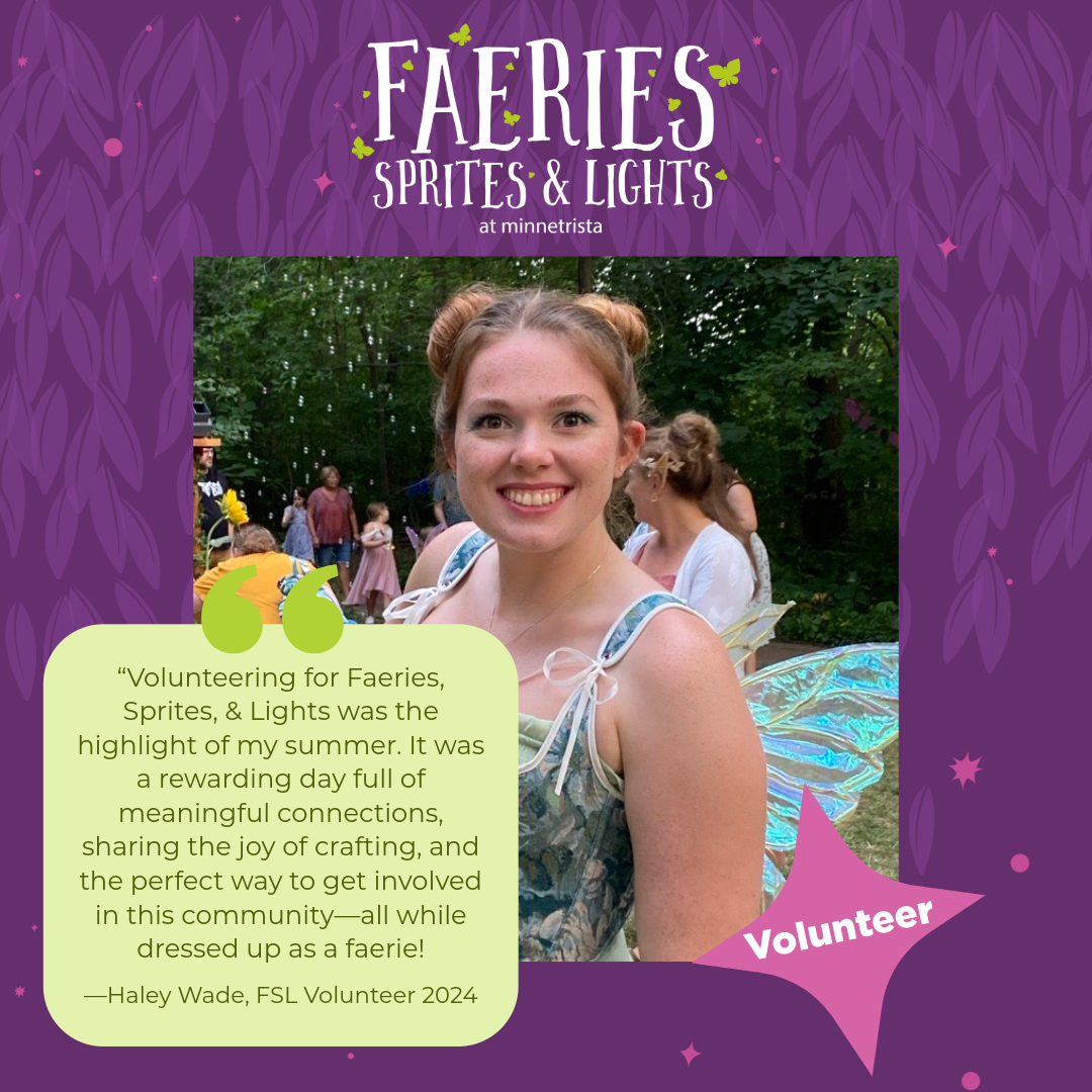 🧚‍♀️ Volunteer at Faeries, Sprites, &amp; Lights (July 24–26)!
Help create magical moments for our guests—plus, it’s one of the most fun ways to give back. 💫
Read our latest blog and sign up to join the sparkle ➡️ bit.ly/4lHkJWu
#MinnetristaVolunteers #FSL2025 #MuncieEvents