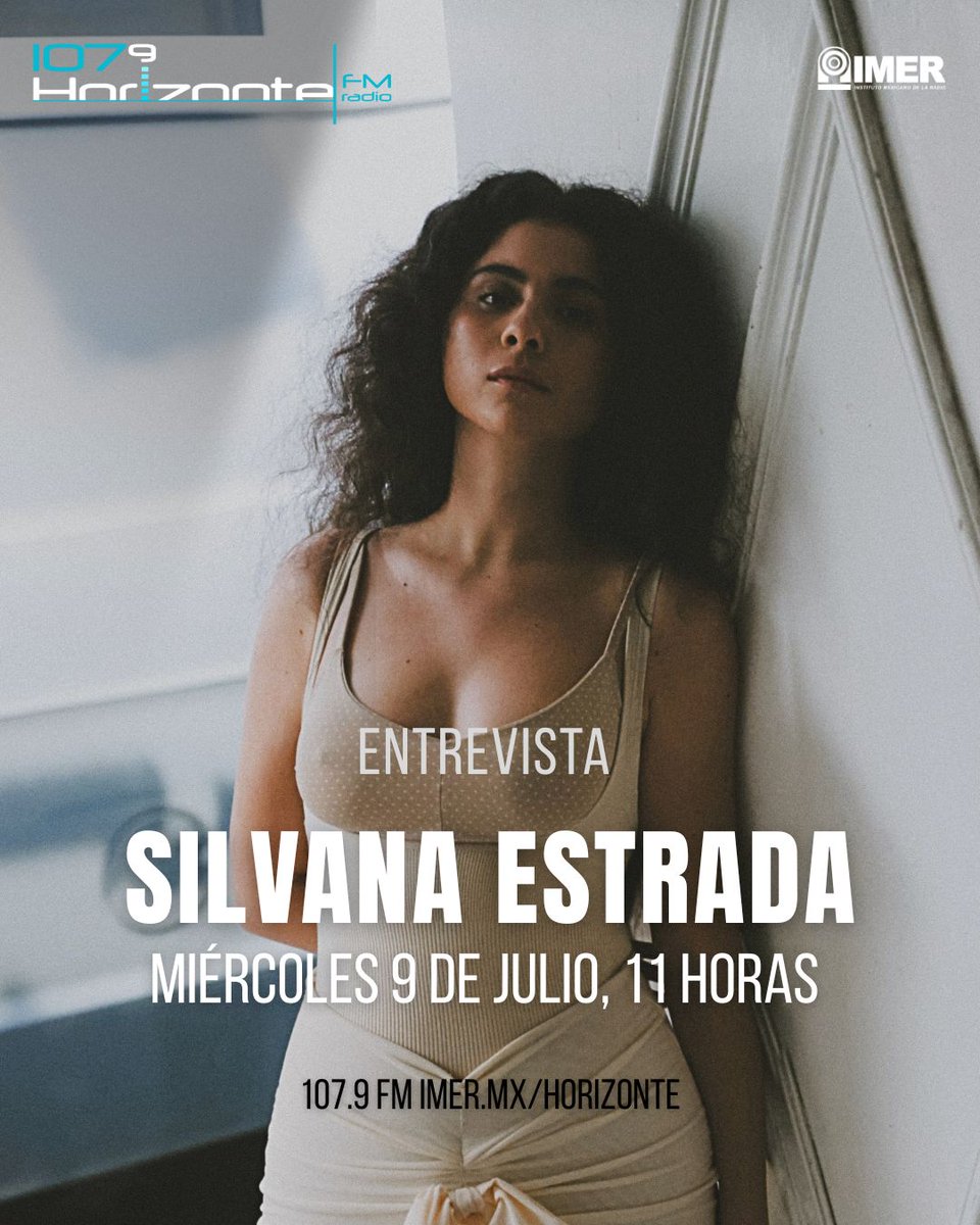 La cantautora <a href="/silvanaestradab/">Silvana Estrada</a>, ganadora del Latin GRAMMY, viene a nuestra cabina a presentar su nuevo tema de estudio "Lila Alelí" 🪷🎵

Este miércoles en el turno de <a href="/NancyZamher/">Nancy Zamher</a>

No se pierdan esta entrevista a través de nuestra señal:  107.9 FM o imer.mx/horizonte