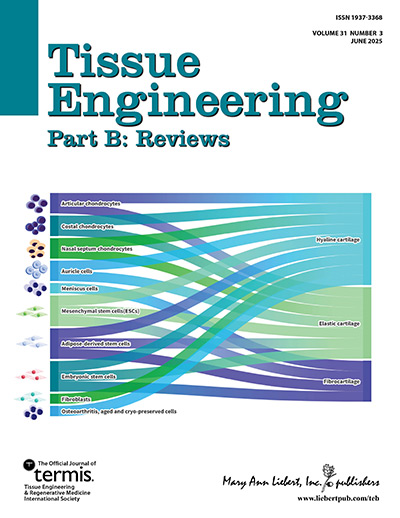 The June 2025 issue of Tissue Engineering Part B: Reviews is now available!

Check out the issue home page here: liebertpub.com/toc/teb/31/3
