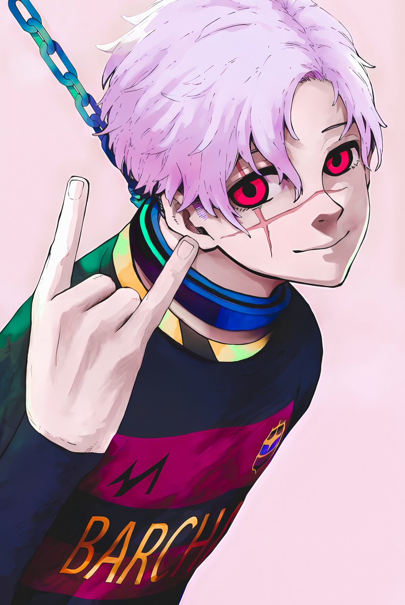 Blue lock vol. 35, (HQ'
redraw and clean by me.

#bluelock #BunnyIglesias #ブルーロック