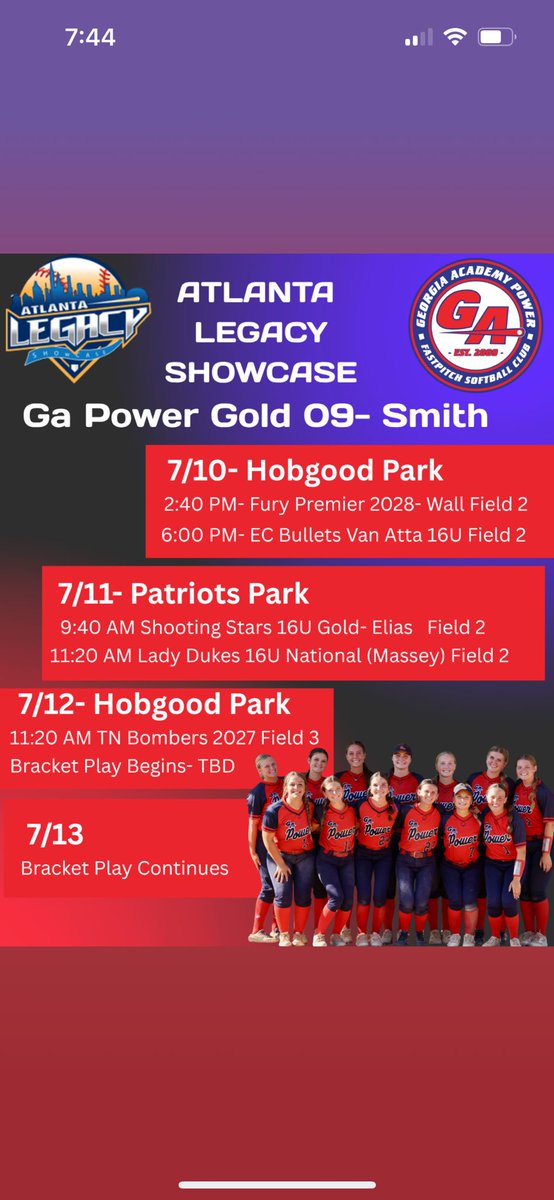Addison Ursetta (@addison_ursetta) on Twitter photo Excited to get back at it again this weekend in the Atlanta Legacy! Here’s our schedule for this weekend! Come out and watch my team and I! <a href="/CoachA54839250/">Coach A</a> <a href="/FlaglerSoftball/">Flagler Softball</a> <a href="/CharlotteSB/">Charlotte Softball</a> <a href="/CofCSoftball/">Charleston Softball</a> <a href="/WingateSoftball/">Wingate Softball</a> <a href="/LeeUSoftball/">Lee Univ Softball</a> <a href="/FAUSoftball/">Florida Atlantic Softball</a> <a href="/ASUSoftball/">Sun Devil Softball</a> Excited to get back at it again this weekend in the Atlanta Legacy! Here’s our schedule for this weekend! Come out and watch my team and I! <a href="/CoachA54839250/">Coach A</a> <a href="/FlaglerSoftball/">Flagler Softball</a> <a href="/CharlotteSB/">Charlotte Softball</a> <a href="/CofCSoftball/">Charleston Softball</a> <a href="/WingateSoftball/">Wingate Softball</a> <a href="/LeeUSoftball/">Lee Univ Softball</a> <a href="/FAUSoftball/">Florida Atlantic Softball</a> <a href="/ASUSoftball/">Sun Devil Softball</a>