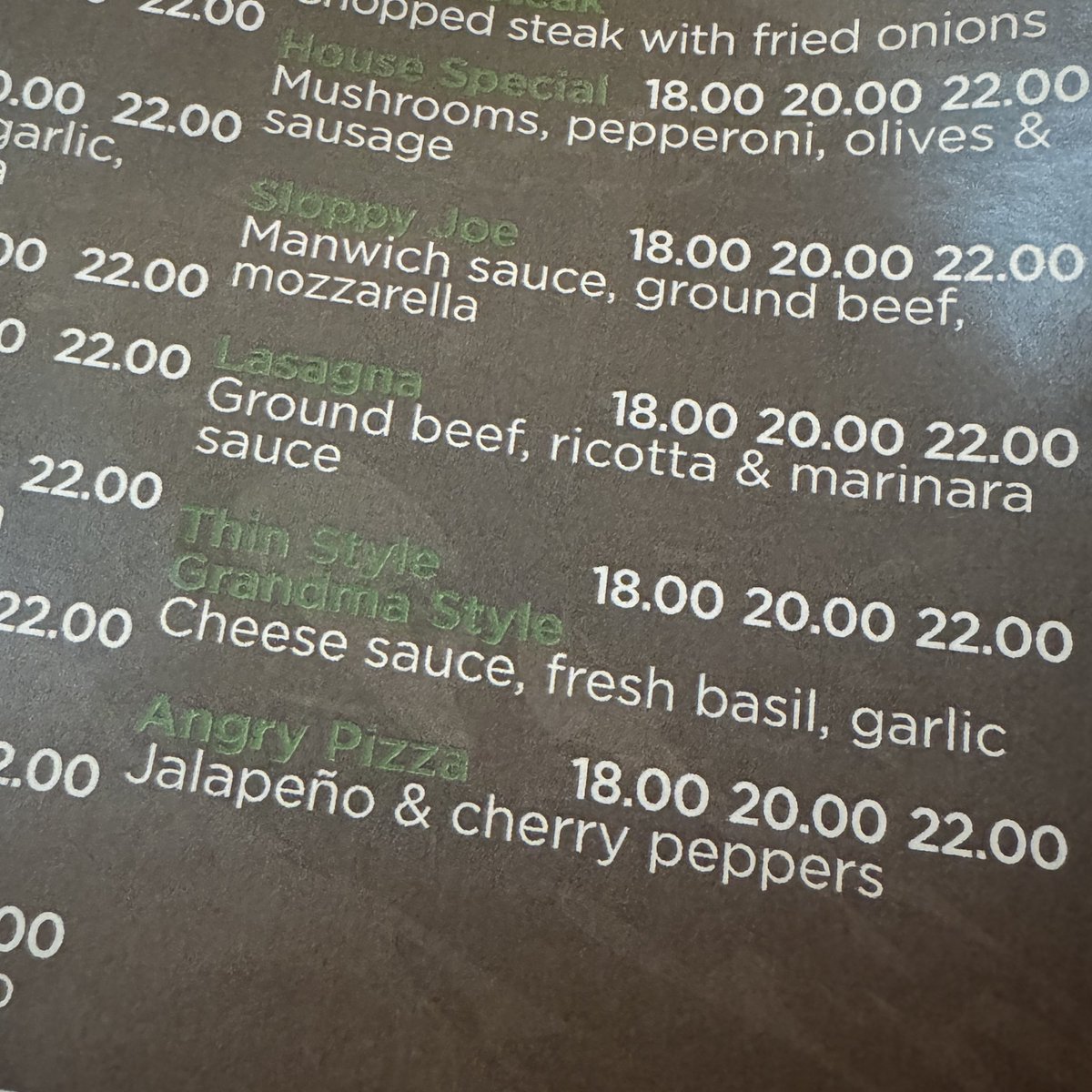 yeah lemme get uhhhhhhh one pizza, grandma style