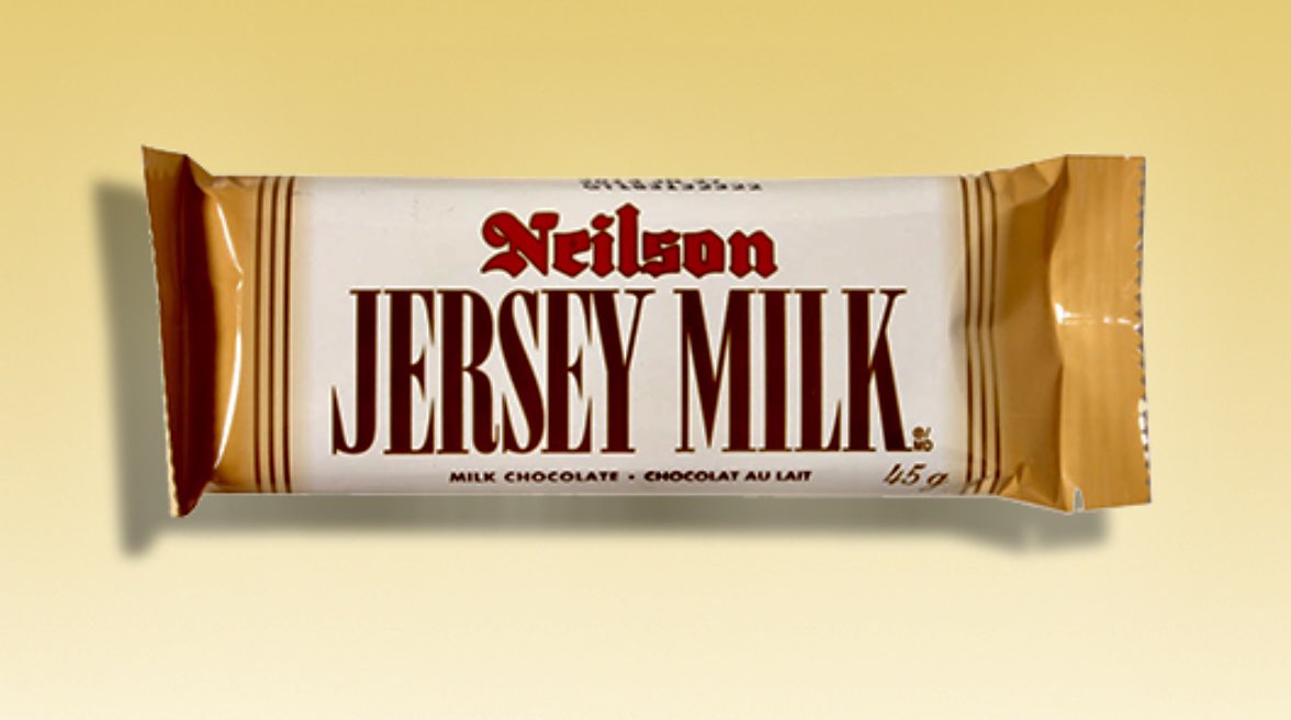 Keller3J's tweet image. #Neilson #yegfood #onlyinCanada Jersey Milk chocolate bars to be discontinued 😳 Nooooooo, I was just looking for one yesterday and couldn’t find it 😭